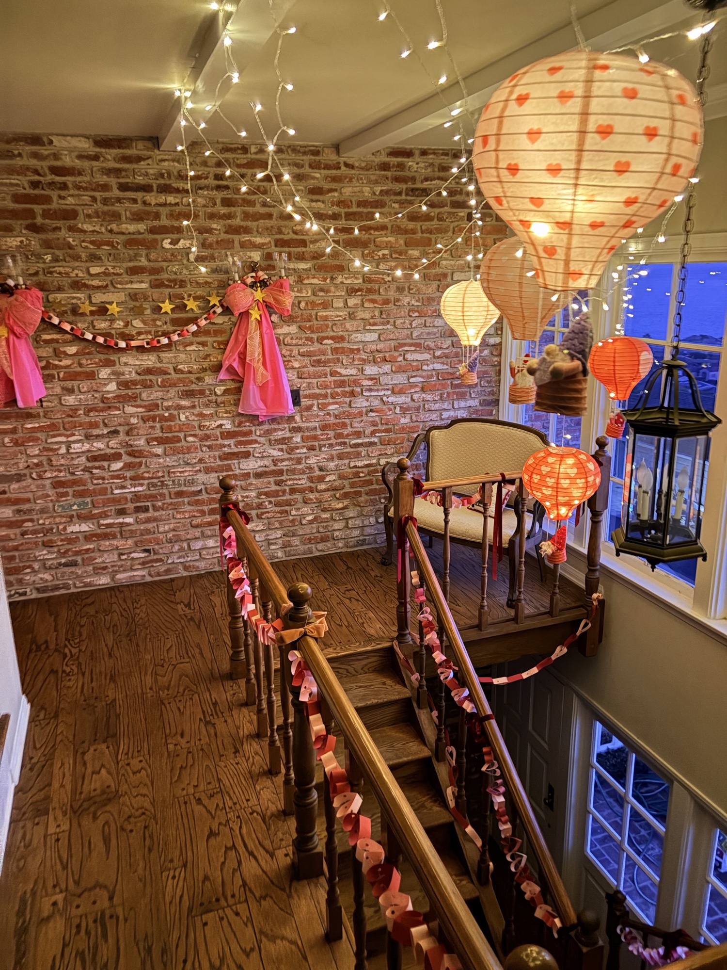 Valentine's Day lanterns